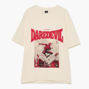 Obrázek produktu Cropp - Tričko s potiskem Daredevil - béžová