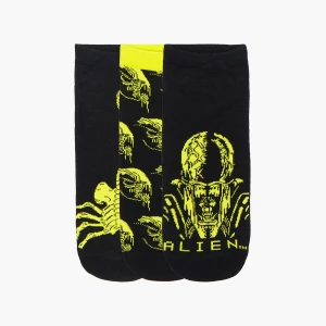Obrázek produktu Cropp - Trojbalení ponožek s potiskem Alien - černý