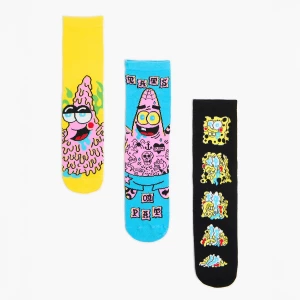 Obrázek produktu Cropp - Trojbalení ponožek s potiskem SpongeBob SquarePants - vícebarevná