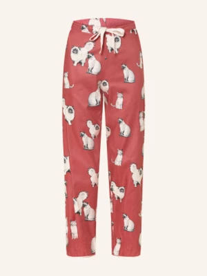 Obrázek produktu Cyberjammies Spací Kalhoty Josie červená / světle šedá / bílá