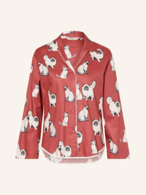 Obrázek produktu Cyberjammies Spací Košile Josie červená / světle šedá / bílá