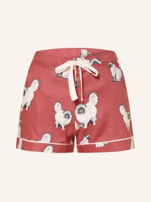 Obrázek produktu Cyberjammies Spací Šortky Josie červená / světle šedá / černá