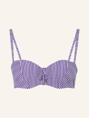 Obrázek produktu Cyell Bikini Top S Kosticemi Seersucker modrá / bílá