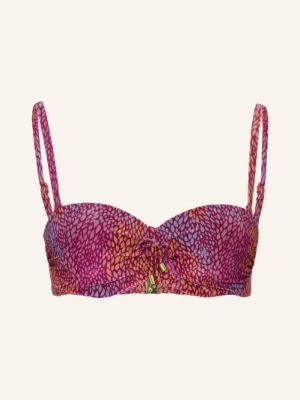 Obrázek produktu Cyell Bikiny S Kosticemi Burgundy Drops fuchsiová / černošedá / tmavě žlutá