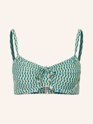 Obrázek produktu Cyell Bikiny S Ramínky Groovy Graphic petrolejová / koňaková / bílá
