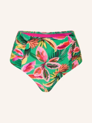 Obrázek produktu Cyell Bikiny S Vysokým Pasem Floral Forest zelená / růžová / světle červená