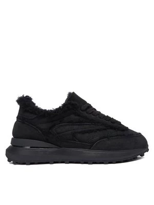 Obrázek produktu D.A.T.E. Sneakersy Athleta Shearling W431-AT-TD Černá