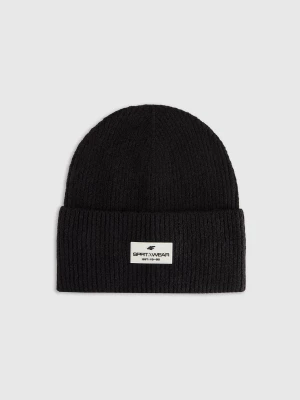 Obrázek produktu Dámská čepice beanie - černá 4F