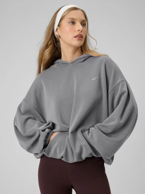 Obrázek produktu Dámská oversize tepláková mikina s modalem - šedá 4F
