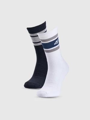Obrázek produktu Dámské casual ponožky nad kotník (2-pack) - multicolor 4F