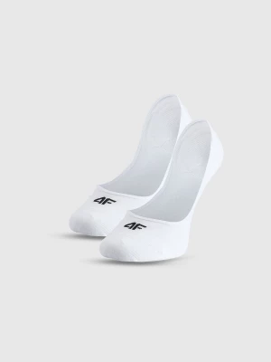Obrázek produktu Dámské casual ponožky neviditelné (2-pack) - bílé 4F