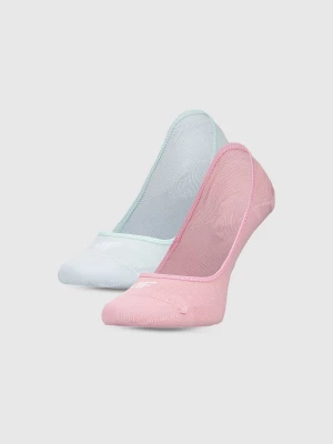 Obrázek produktu Dámské casual ponožky neviditelné (2-pack) - multibarevné 4F