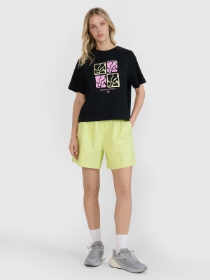 Obrázek produktu Dámské casual šortky - žluté 4F