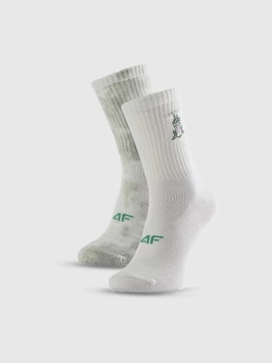 Obrázek produktu Dámské dlouhé ponožky (3-pack) - zelené 4F