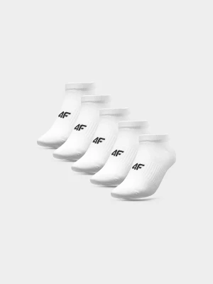Obrázek produktu Dámské krátké ponožky (5-pack) - bílé 4F