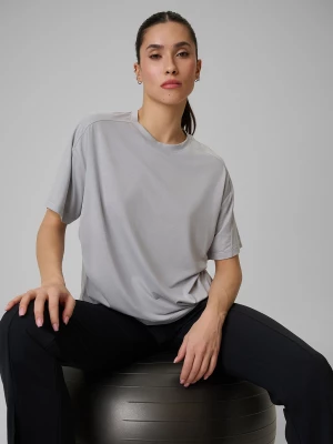 Obrázek produktu Dámské loose rychleschnoucí tréninkové tričko - šedé 4F