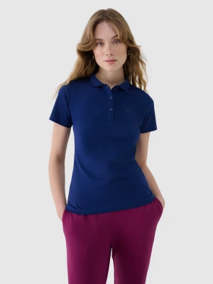 Obrázek produktu Dámské polo tričko slim - tmavě modré 4F