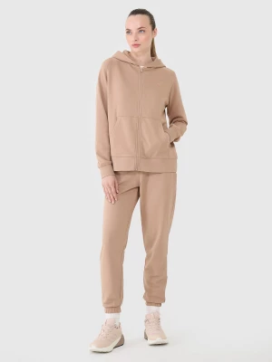 Obrázek produktu Dámské tepláky typu jogger - béžové 4F