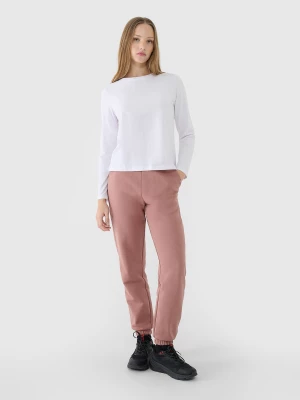 Obrázek produktu Dámské tepláky typu jogger - béžové 4F