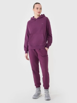 Obrázek produktu Dámské tepláky typu jogger - fialové 4F