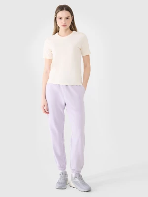 Obrázek produktu Dámské tepláky typu jogger - fialové 4F