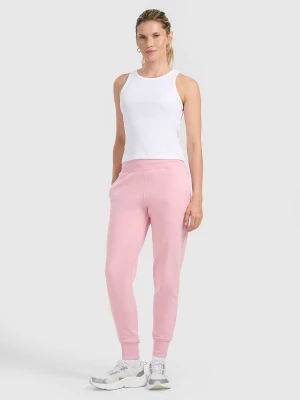 Obrázek produktu Dámské tepláky typu jogger - růžové 4F