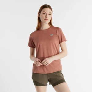 Obrázek produktu Dámské tričko New Balance WT41253SWA – hnědý