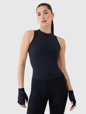 Obrázek produktu Dámský crop-top slim - černý 4F