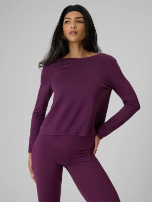 Obrázek produktu Dámský regular modalový longsleeve - fialový 4F