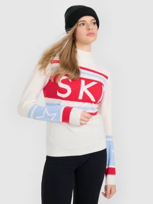 Obrázek produktu Dámský rolák s vlnou - bílý 4F