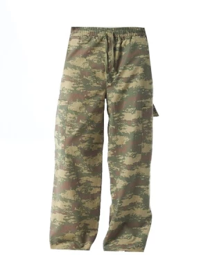 Obrázek produktu Dandalo Kalhoty  hnědá / khaki / tmavě zelená