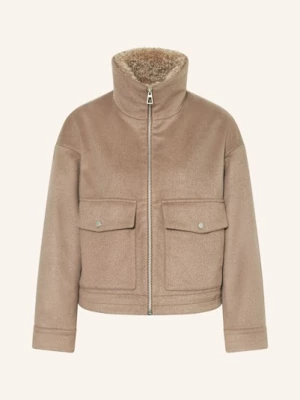 Obrázek produktu Darling Harbour Blouson S Plyšovým Materiálem černošedá