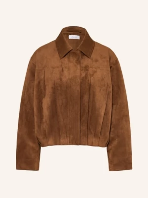 Obrázek produktu Darling Harbour Bunda V Koženém Vzhledu woodbrown