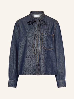 Obrázek produktu Darling Harbour Džínová Halenka S Vázačkou dark denim