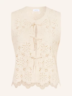 Obrázek produktu Darling Harbour Háčkovaná Vesta beige