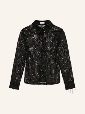 Obrázek produktu Darling Harbour Košilová Halenka S Flitry black