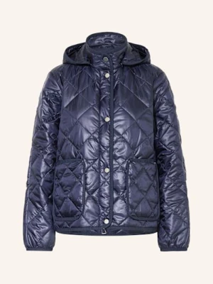Obrázek produktu Darling Harbour Prošívaná Bunda S Odnímatelnou Kapucí tmavě modrá