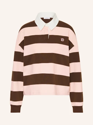 Obrázek produktu Darling Harbour Rugbyové Tričko darkbrown / rose