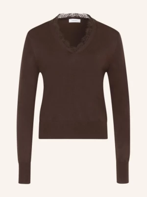 Obrázek produktu Darling Harbour Svetr S Krajkou dark brown