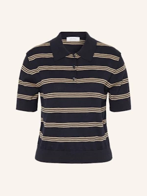 Obrázek produktu Darling Harbour Úpletová Polokošile navy / hazelnut