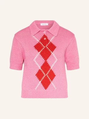 Obrázek produktu Darling Harbour Úpletová Polokošile pink / red / creme