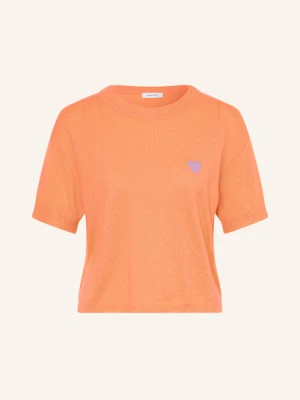 Obrázek produktu Darling Harbour Úpletové Tričko Z Kašmíru apricot / lilac
