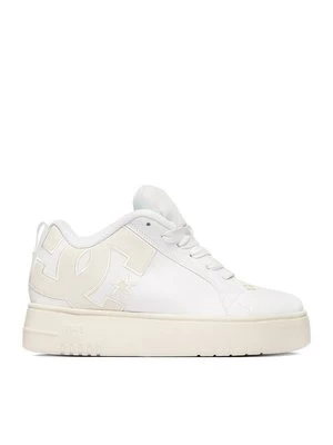 Obrázek produktu DC Shoes Sneakersy EO-COURT GRAFFIK PLATFORM DC02422102 Bílá