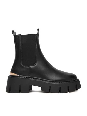 Obrázek produktu DeeZee Kotníková obuv s elastickým prvkem 24249-1 Černá