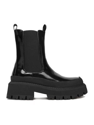 Obrázek produktu DeeZee Polokozačky 58089-2 Černá