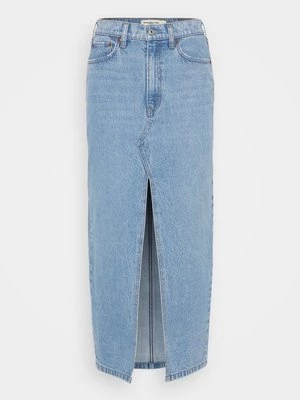 Obrázek produktu Denimová sukně Abercrombie & Fitch modrý denim