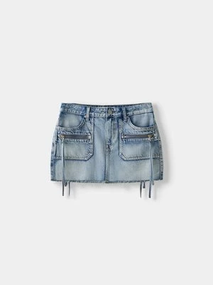 Obrázek produktu Denimová sukně Bershka světlemodrý denim