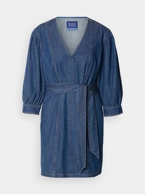 Obrázek produktu Denimové šaty Scotch & Soda modrý denim