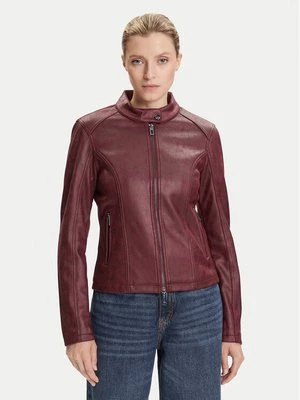 Obrázek produktu Desigual Bunda z imitace kůže Basic 25WWEW43 Bordó Regular Fit