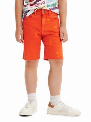 Obrázek produktu Desigual Džínové šortky 23SBDD01 Hnědá Regular Fit